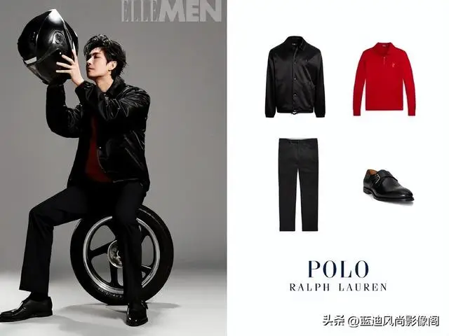 原創陳楚生開年大片！紅黑撞色 + 非遺刺繡，這才是成熟男人的時尚質感