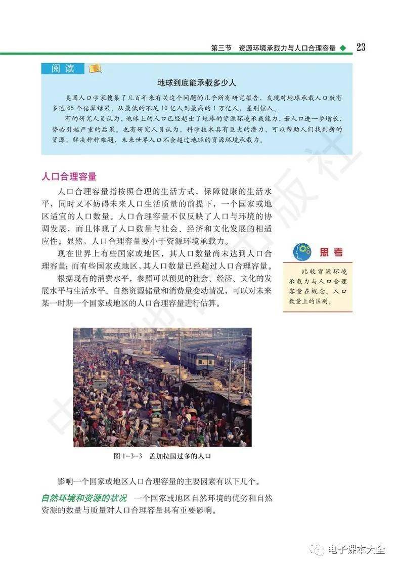 2026中圖版高中地理必修二電子課本(新教材高畫質PDF版)