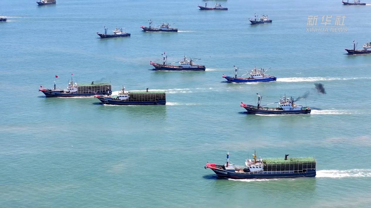 空海一體智慧護纜 科技護航浙江舟山春節保供