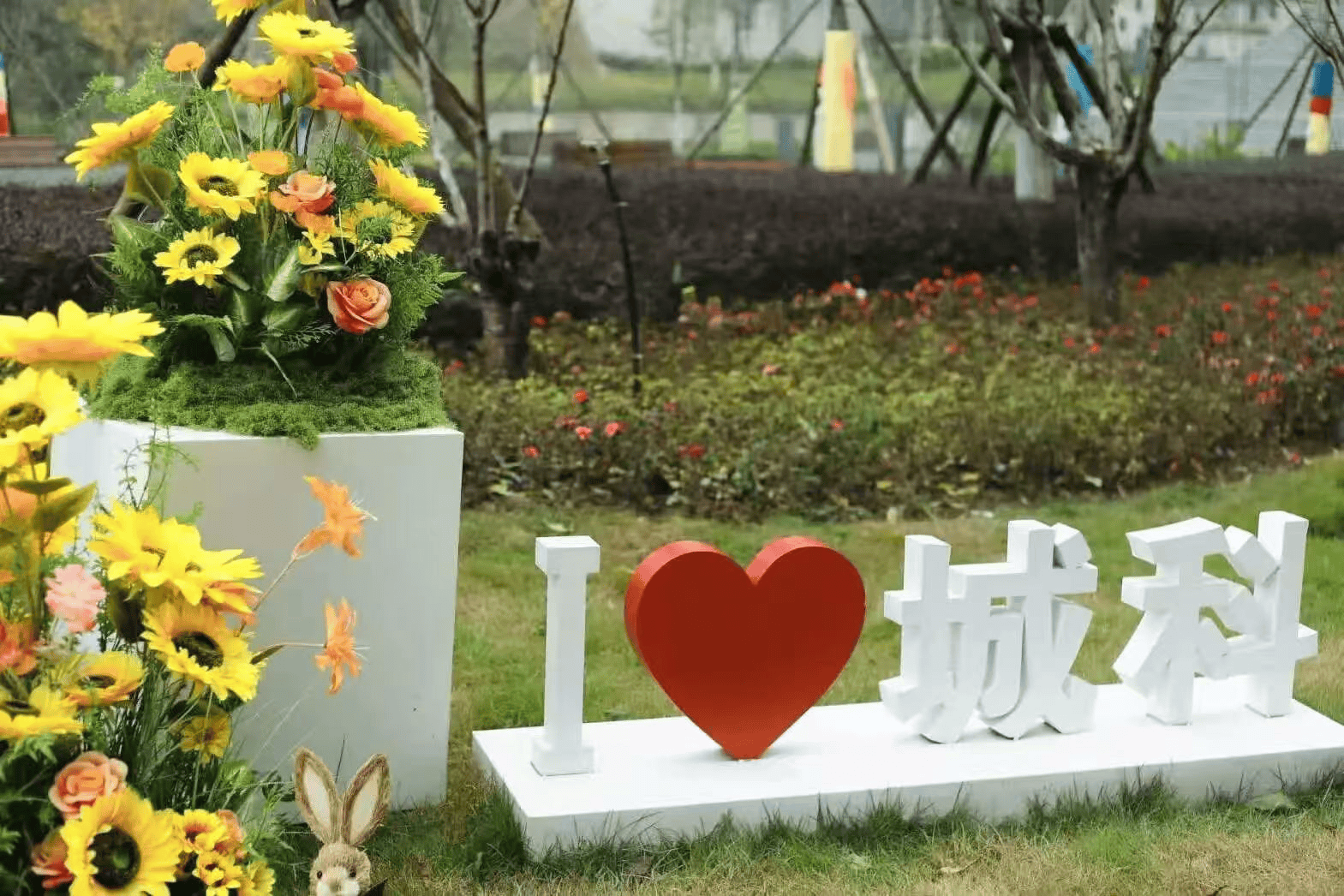 重慶城科大學校園的澎湃春天