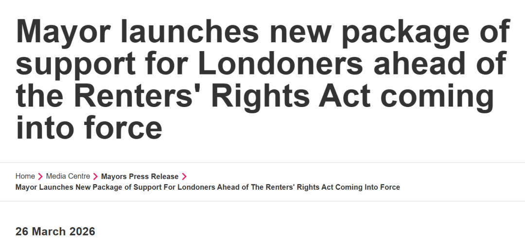 英國租房新規5月生效！可提前退租？倫敦留子喜憂參半：中國學生租房恐怕更難了...